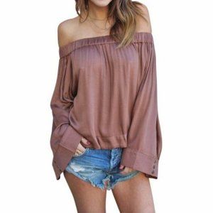 One Teaspoon Luxe Boy Bowie Top